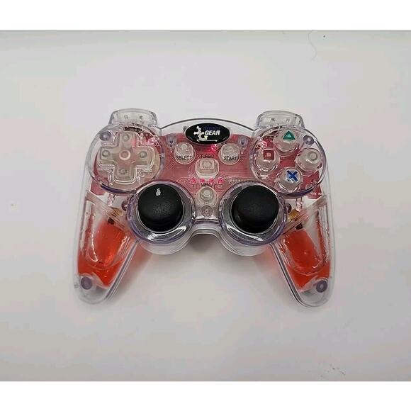 PlayStation 3 PS3 Dream Gear Lava Glow Red Wireless Controller (No Receiver) - Picture 1 of 6